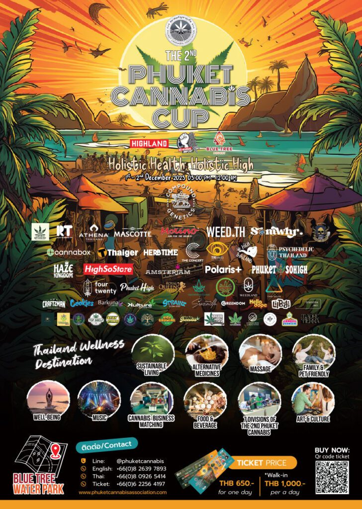 Phuket Cannabis Association presents the 2nd Cannabis Cup